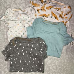 4 Pack Onesies 