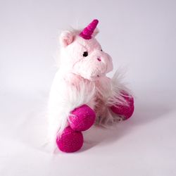Teddy Mountain Pink Unicorn Plush 11" Doll Toy Stuffed Animal Horse Plushie