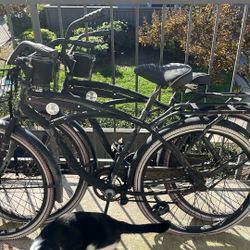 2 For 1 Bikes Cruisers