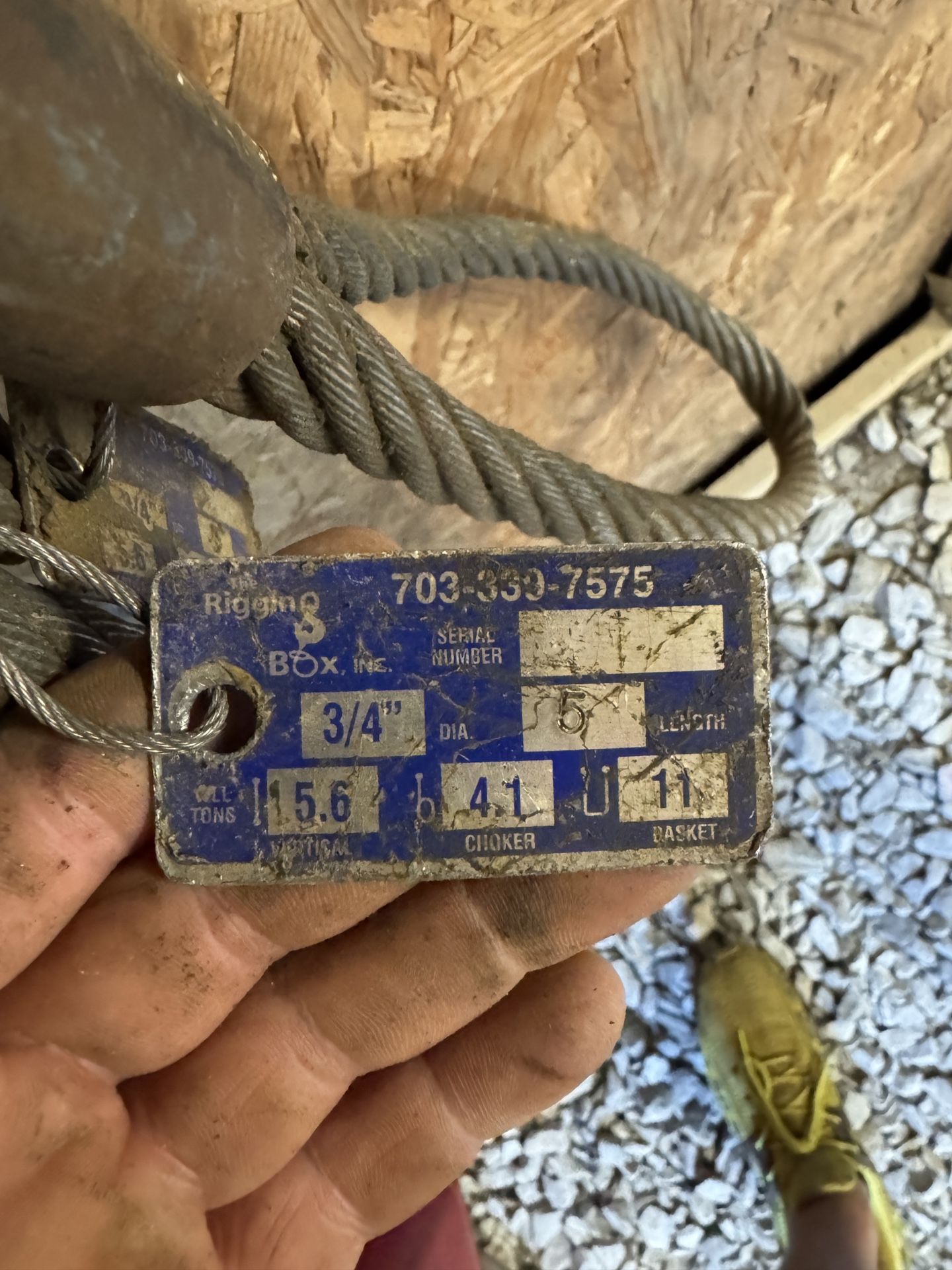 Lift Cables And Strap