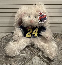 RARE NWT Jeff Gordon 14” Bunny by Team Speed Bears