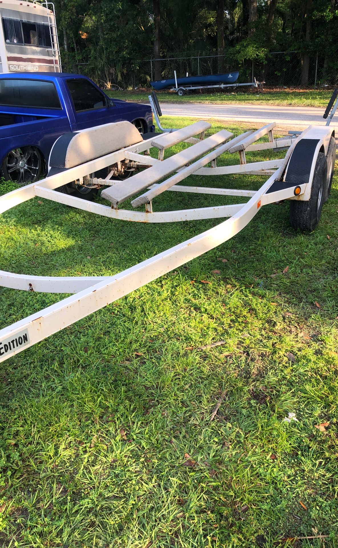 Used 23’ tandem trailer. Used boat trailer ready to go. for Sale in