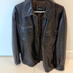 Versace Leather Jacket
