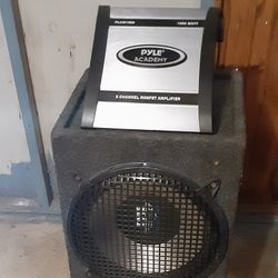 Car 12" Sub Woofers With 1000 W Amp 