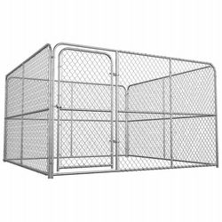 Chain Link Dog Kennel 