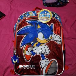 Sonic The Hedgehog Backpack 