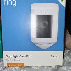 Ring spotlight cam plus