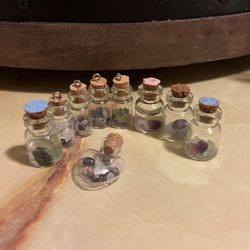 Crystals In A Bottle
