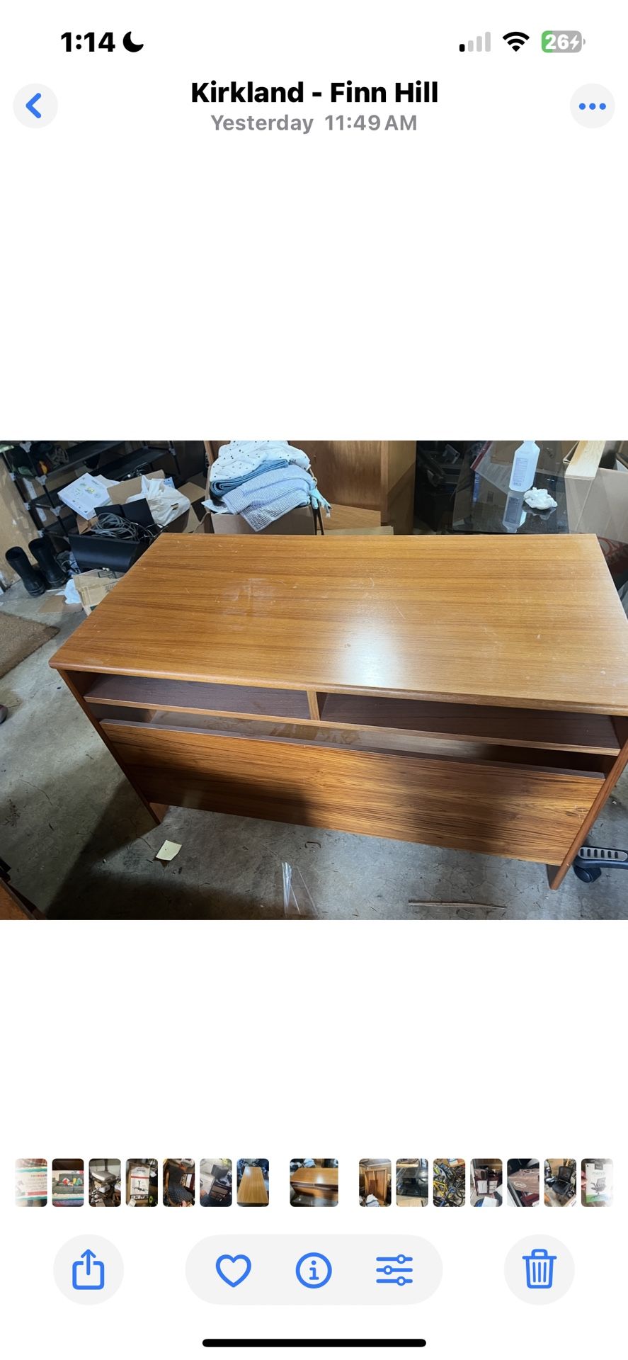Danish Teak Desk