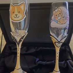 Wedding flutes 