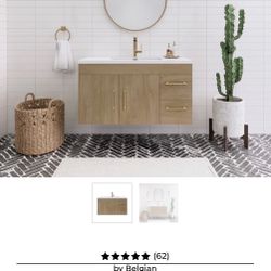 NEW OPEN BOX, Bathroom Floating Vanity 