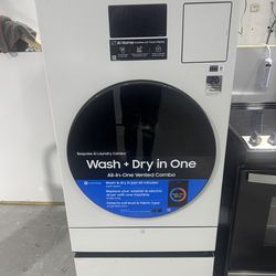Washer and dryer all in one