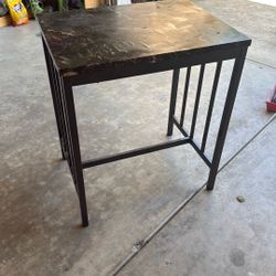 Small Metal High top Table