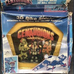 VERY RARE - BRAND NEW 1986 centurions 3D bike shield toys for bikes