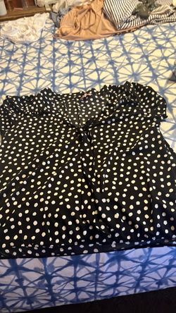 2x polka top