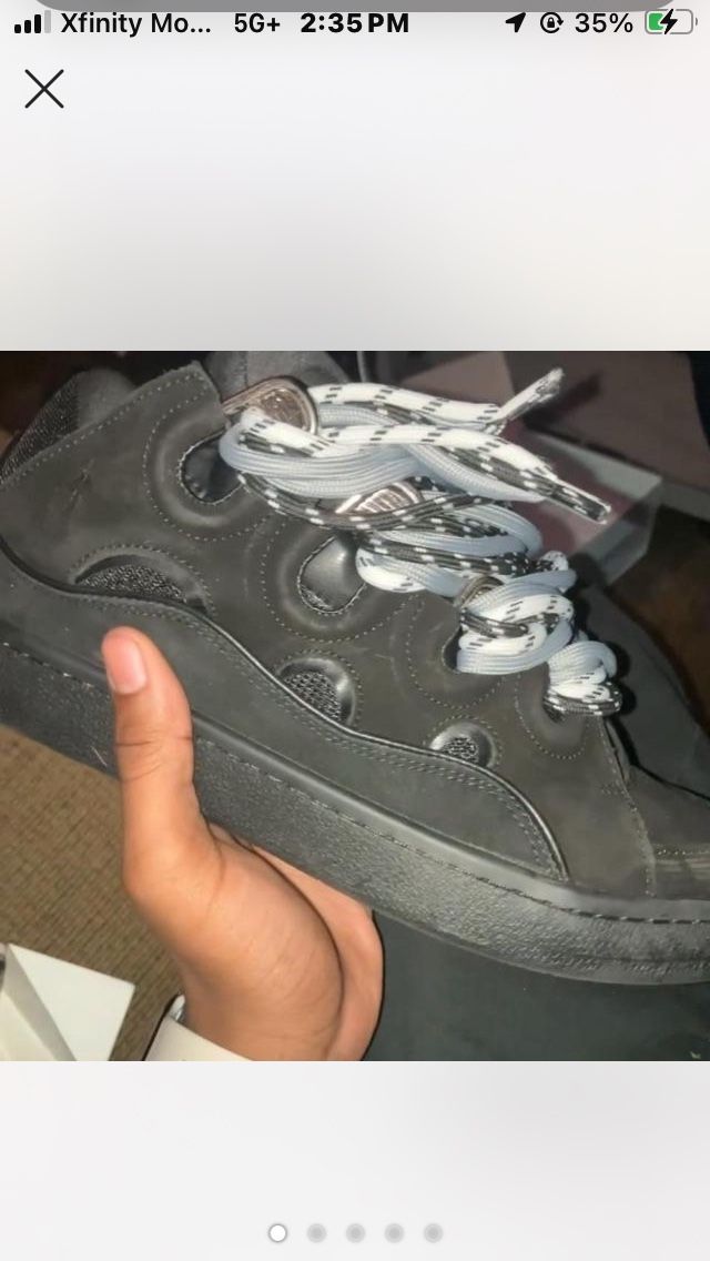 TRIPLE LACE LANVINS shoes