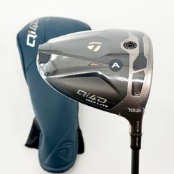 TaylorMade Qi4D Max Lite 10.5° Driver - REAX 40g A Flex Shaft - GP Tour Wrap