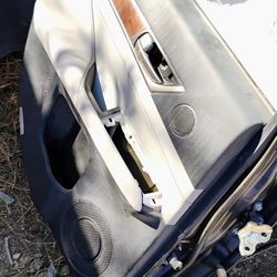 2014 Lexus GS 350 Rear Driver Door Parts Door Panel 
