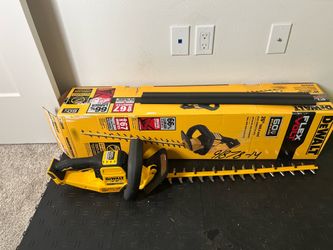 DEWALT FLEXVOLT 60V MAX 26 in. Brushless Cordless Battery Powered Hedge Trimmer (Tool Only)