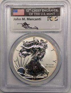 2011-p reverse proof American silver eagle 1 oz