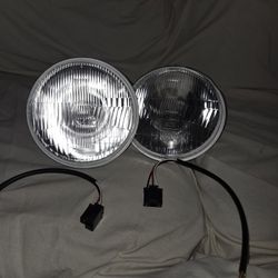 7 Inch Glass H4 9003 Headlights (Pair) 