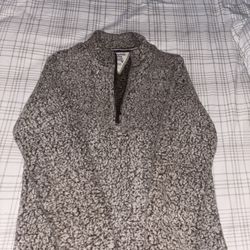 Gray Fleece Pullover