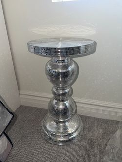 Reflective side table