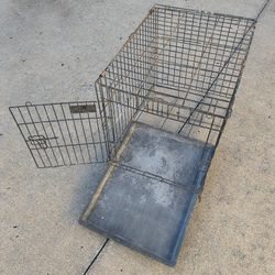 Animal Cage With Removable Floor