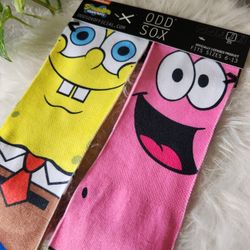 Odd Sox Sponge Bob Square Pants And Patrick 