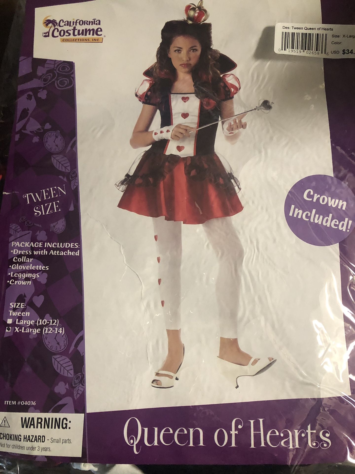 Girls costume