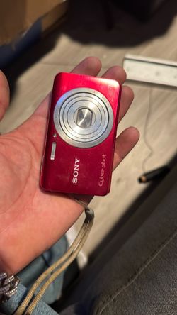 Sony Cyber-shot Compact Digital Camera Red