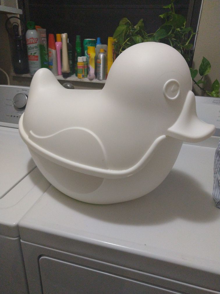 Duck Plastic Bath Toys Storage