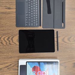 Samsung Galaxy Tab S7 + original book cover case + original S-pen