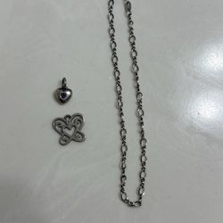 James Avery Anklet And Charm 