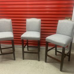 3 Counter Height Bar Stools