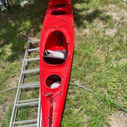 Kayak With Paddles  