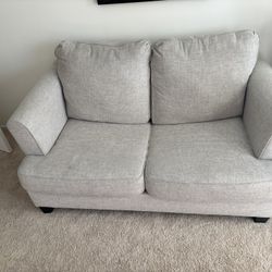 Grey Loveseat Couch