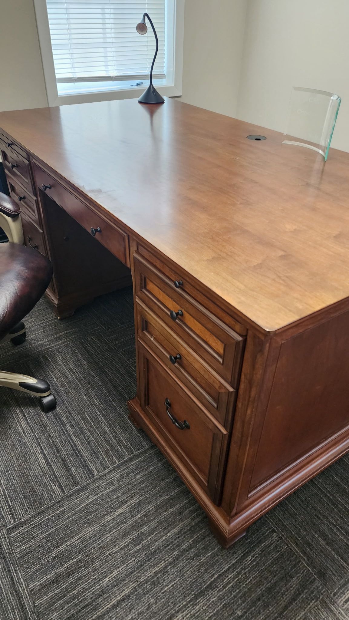 Presidential Desk With Chair