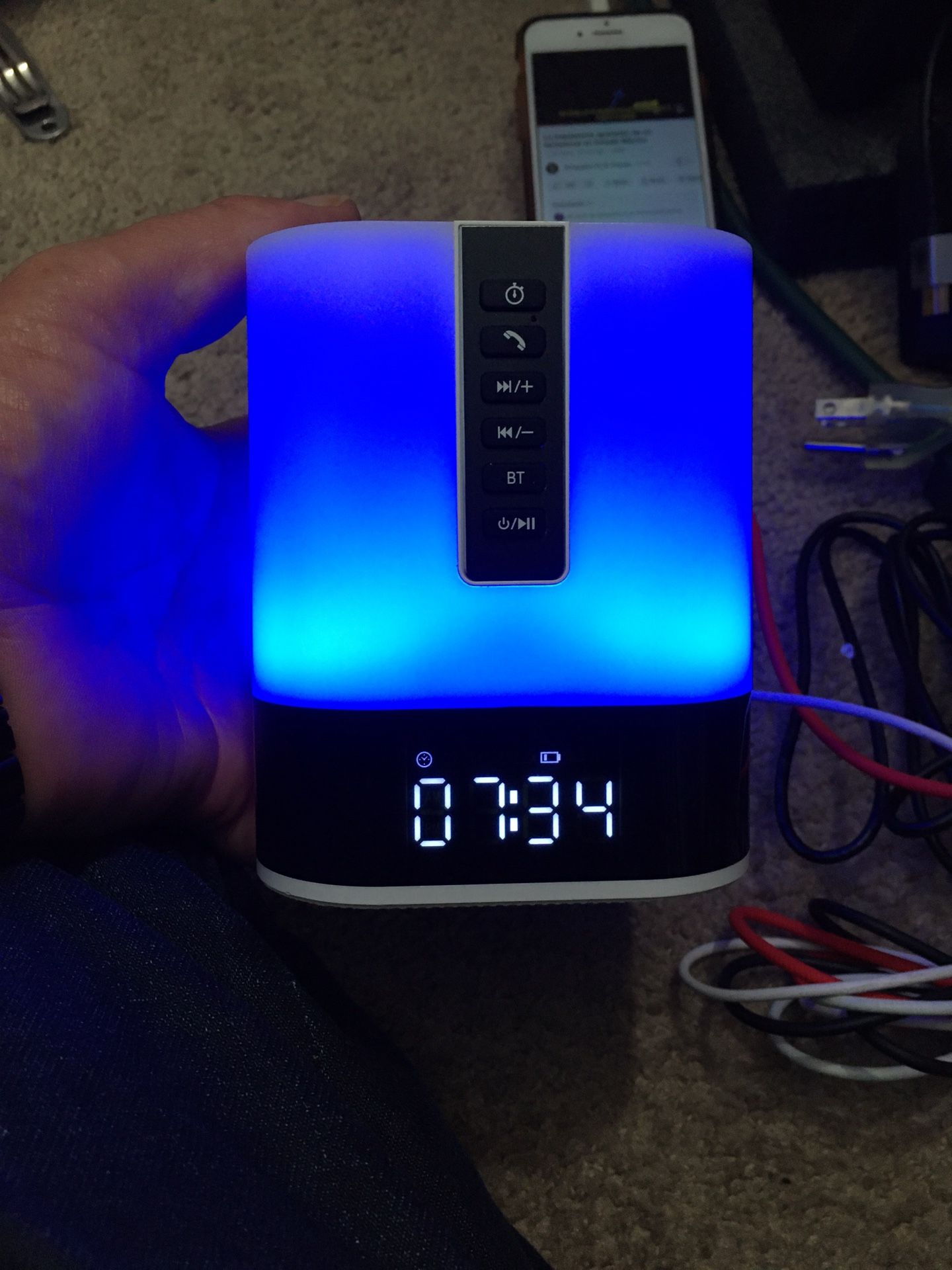 Hetyre  Bluetooth  Speaker Alarm 