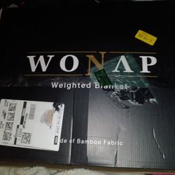 BRAND NEW WEIGHTED BLANket $266 Is What I Paid So 70 OBO It's Yours