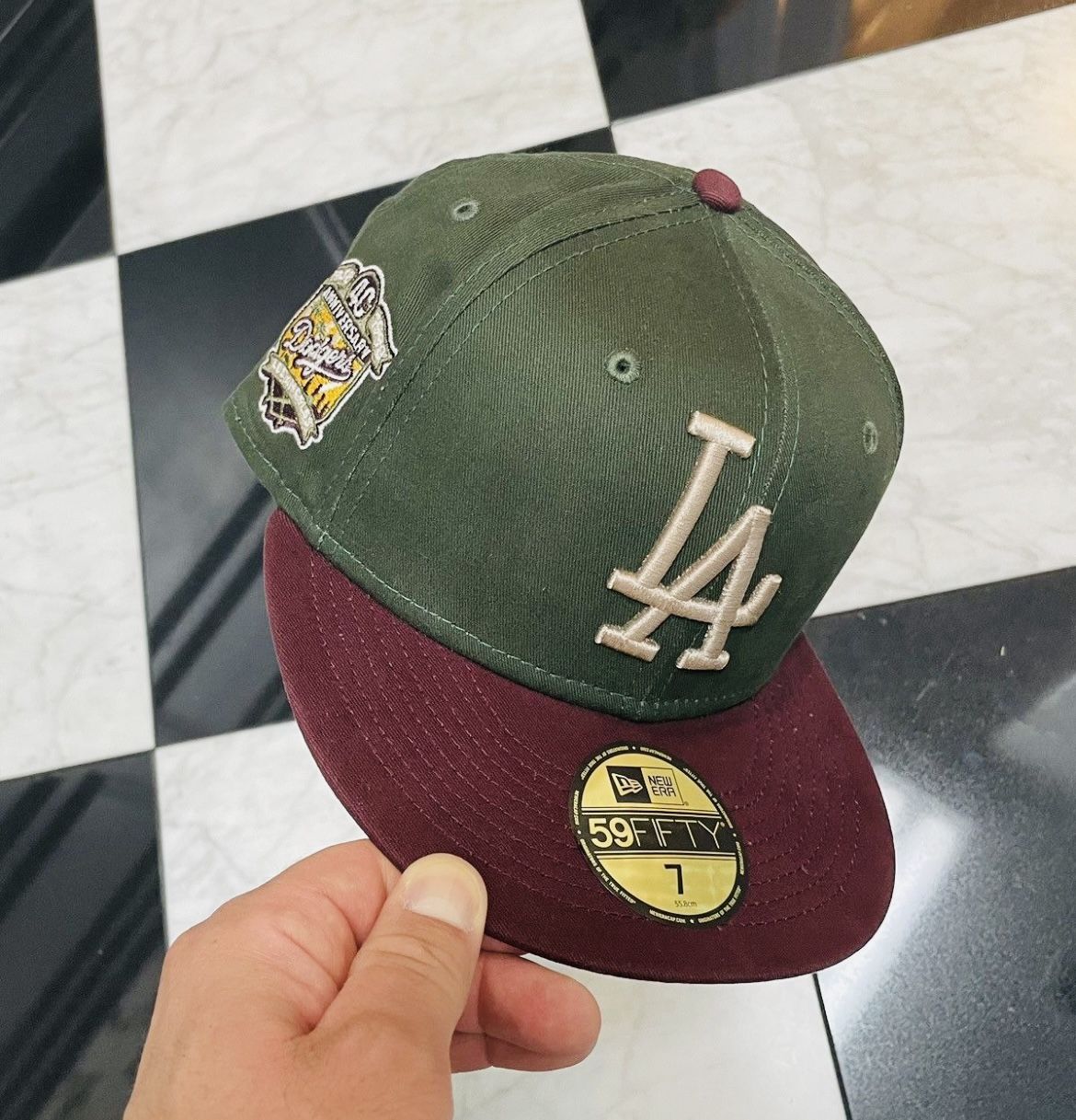 Dodgers Fitted Size 7