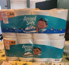 Angel Solf toilet paper...$12 each (cada paquete)