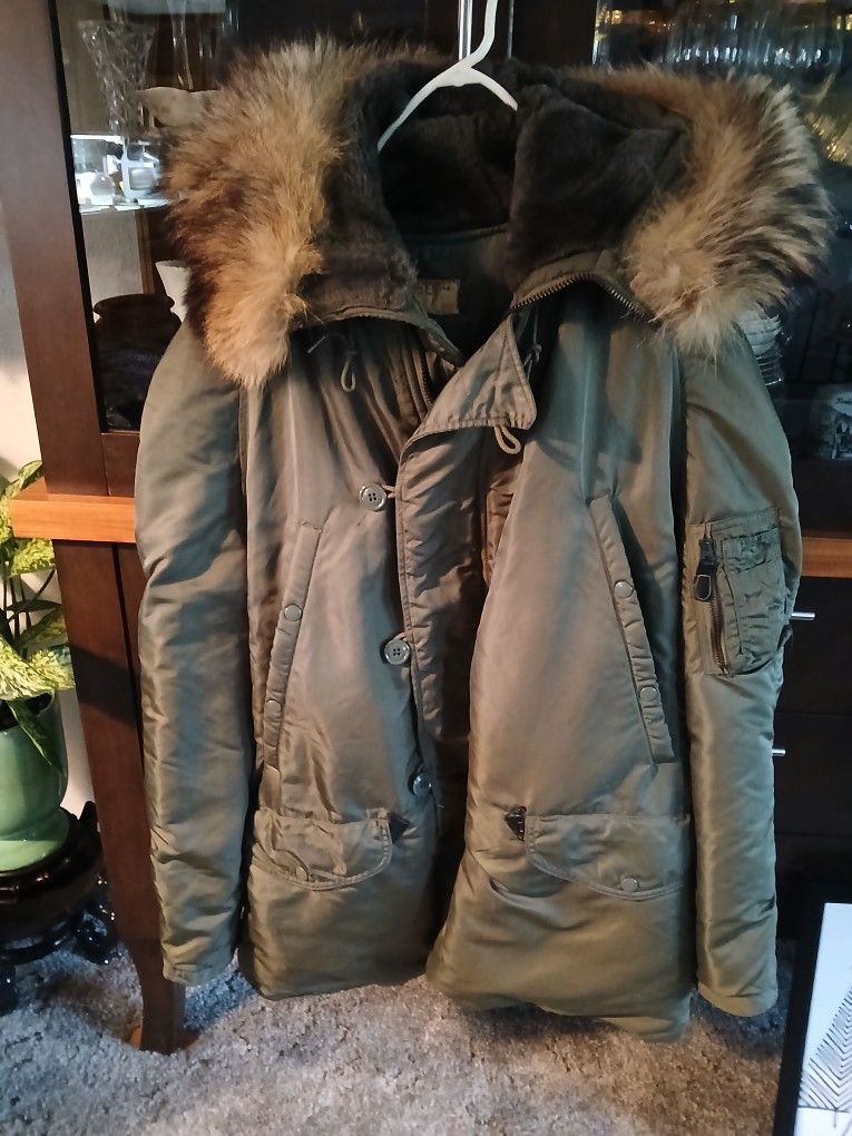 USAF Flying Man Parka With Matching Gloves