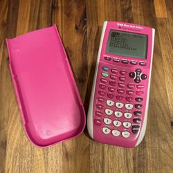 Texas Instruments TI-84 Plus Silver Edition Graphing Calculator Pink TESTED