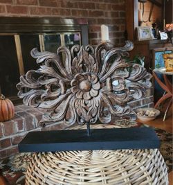 Nice Carved Wood Sculptural Piece