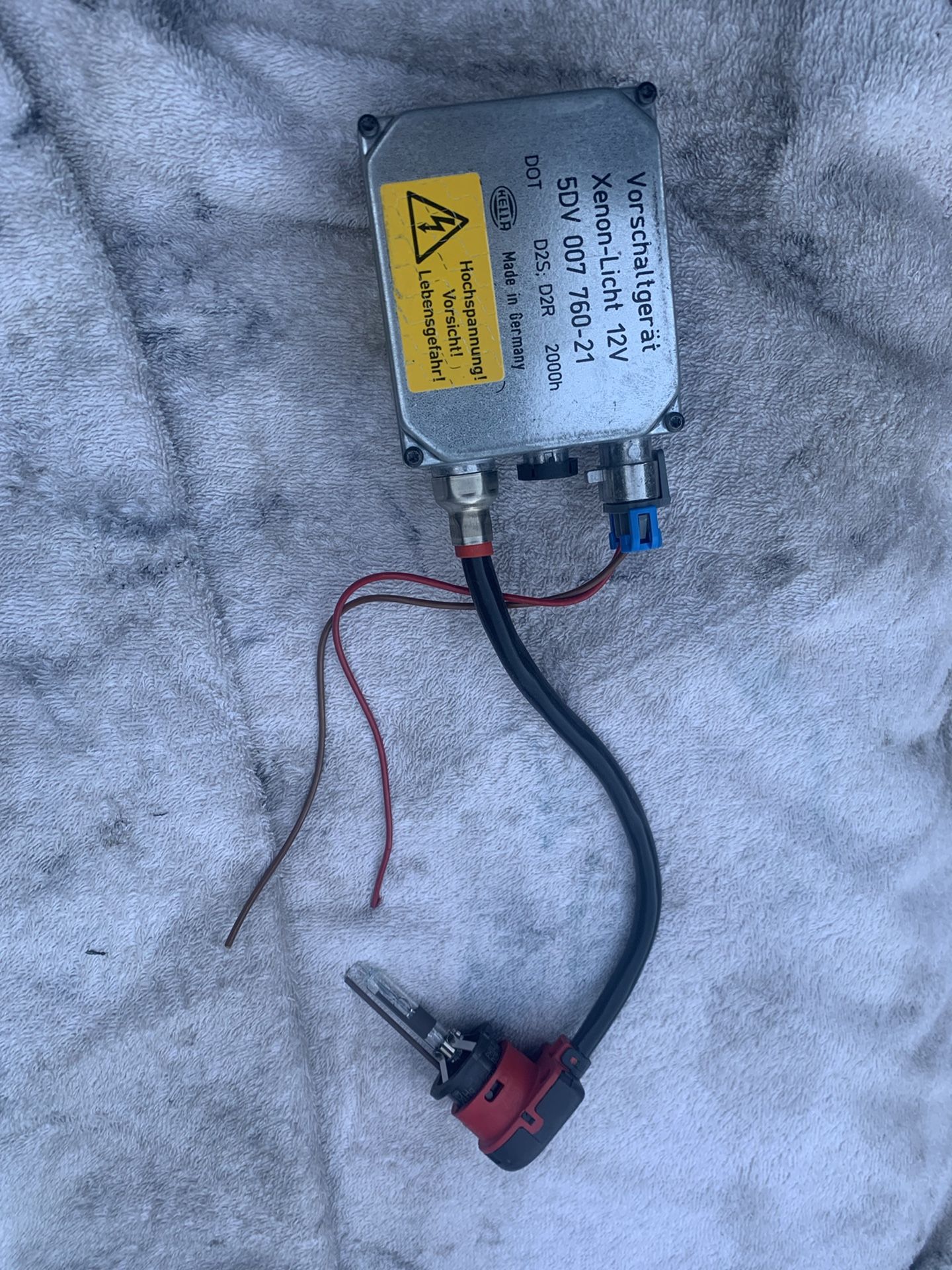 Mercedes W210 Xenon Headlight Resistor With Bulp