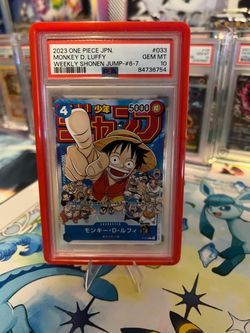 One Piece Monkey D. Luffy  Weekly Shonen Jump Promo