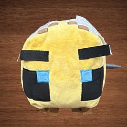MINECRAFT BEE PLUSH PILLOW BUDDY MOJANG 12”STUFFED ANIMAL