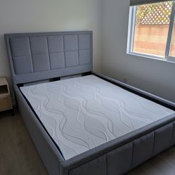 Puffy Queen Size Bed Frame