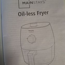 Mainstays Oil-less Fryer (Barely Used)